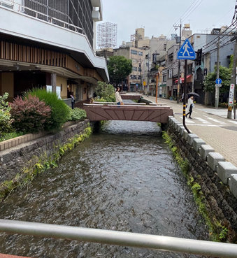 Small canals used for flood prevention